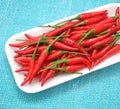 Fresh chilis Royalty Free Stock Photo