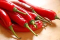 Fresh chillis Royalty Free Stock Photo