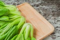 Fresh Chinese cabbage or Bok Choy vegetable Royalty Free Stock Photo