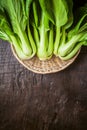 Fresh Chinese cabbage or Bok Choy vegetable Royalty Free Stock Photo
