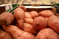 Fresh chinese sweet potato Royalty Free Stock Photo