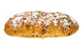 Fresh christmas stollen Royalty Free Stock Photo