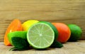 Fresh citrus fruits Royalty Free Stock Photo