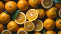 fresh citrus oranges for the background