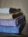 Fresh clean towels Royalty Free Stock Photo