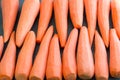 Fresh cleared yellow orange red carrot vegetables prepared for cooking healthy organic food recipe