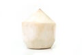 Fresh Coconut isolate on white background (Fruit) Royalty Free Stock Photo