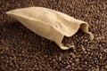 fresh coffee beans Royalty Free Stock Photo