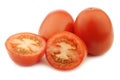 Fresh and colorful italian roma tomatoes Royalty Free Stock Photo