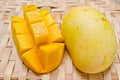 Fresh and colorful mango Royalty Free Stock Photo