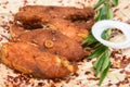 Roasted grilled baked or deep fried king fish Kerala