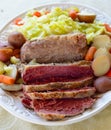 Fresh corned beef Royalty Free Stock Photo