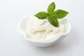 Fresh cottage cheese Royalty Free Stock Photo