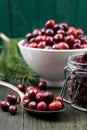 Fresh cranberries