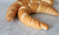 Fresh crescent rolls Royalty Free Stock Photo