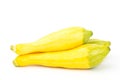 Fresh crookneck squash Royalty Free Stock Photo