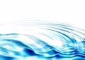 Fresh, crystal clear water ripples Royalty Free Stock Photo