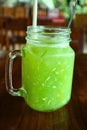 fresh cucumber juice drink in a glass Royalty Free Stock Photo