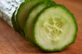 Fresh cucumber sliced Royalty Free Stock Photo