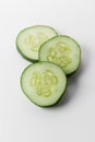 Fresh Cucumber Slices Royalty Free Stock Photo