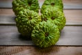 Fresh custard apple.