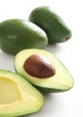 Fresh cut avocado Royalty Free Stock Photo