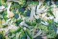 Fresh cut broccoli Royalty Free Stock Photo