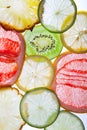 Fresh cut fruit Royalty Free Stock Photo