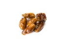 Fresh Dates isolated white background Royalty Free Stock Photo