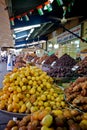 Fresh dates at a vegetable market