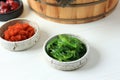 Fresh Delicious Chukka Wakame Salad Royalty Free Stock Photo