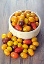 Fresh and delicious grape tomato