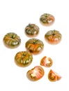 Fresh delicious tomatoes Solanum lycopersicum `Raf`.