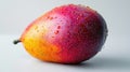 Fresh Dewy Mango on a Gleaming Surface