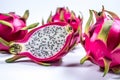 Fresh dragon fruit view. Generate Ai Royalty Free Stock Photo