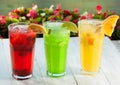 Fresh drinks Royalty Free Stock Photo