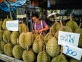 Fresh Durian stall