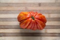 Fresh ecologic beefsteak tomato. Royalty Free Stock Photo