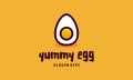 Fresh Egg Logo template designs, Yummy egg logo vector illustration