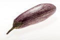 Fresh Graffiti Eggplant Isolated on a white background Royalty Free Stock Photo