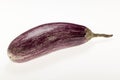 Fresh Graffiti Eggplant Isolated on a white background Royalty Free Stock Photo