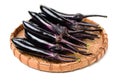 Fresh eggplants Royalty Free Stock Photo