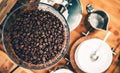 Fresh Espresso Coffee Beans