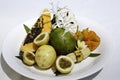 Tropical and exotic fruits of Zanzibar island