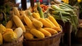 fresh farmers market corn
