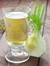 Fresh fennel tea Royalty Free Stock Photo