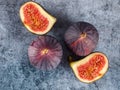 Fresh fig fruits, figs are consumed in fresh, dried and canned form, jam and jam are cooked from fresh fruits, there are a lot of