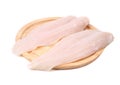 Fresh fillet of pangasius.