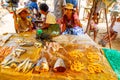 Fresh fish food at the local market, Toamasina, Madagascar