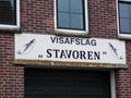 Fresh fish shop in Dutch fishing village